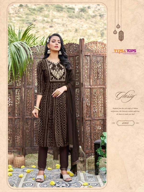 Tips And Tops Gungun Fancy rayon designer Collection